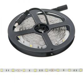 Tira de 150 LEDs 36W 2.100Lm CRI85 6000ºK SMD5050 12VDC x5M 40.000H [PL219007W]-Blanco Frío Precio: 7.49999987. SKU: 15096811323779