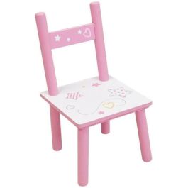 Fun House FUN3700057135270 Juego Mesa y Silla Unicornio Niños - Mesa: 41,5x61x42cm, Silla: 49,5x31x31,5cm