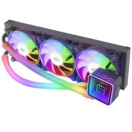 Mars Gaming ML-ULTRA360 Sistema de Refrigeración Líquida 360mm Premium ARGB 360º Espejo Infinito 650W TDP Negro Universal