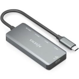 Aisens A109-0946 Hub USB Tipo-C con 1xUSB-C PD 100W, 1xUSB-C USB3.0, 1xUSB-C USB2.0 y 2xUSB-A USB2.0, Gris, 15cm Precio: 11.88999966. SKU: B1AYSRL3ZD