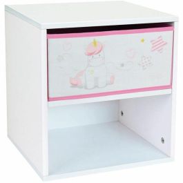 Mesita de Noche Fun House Unicorn Madera Madera MDF 33 x 30 x 36 cm Precio: 62.59000033. SKU: B1H56RV4EJ