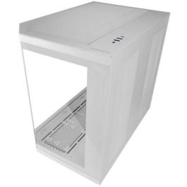 Mars Gaming MC3TCOREW Caja Gaming Semitorre Blanca Triple Cristal Templado, Conector Inverso ATX, Máxima Refrigeración, USB-C