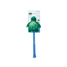 Hunter Juguete para Perro Flingerz Splash Tortuga con Lanzador Flotante de Neopreno, Chirriador y Lavable para Agua