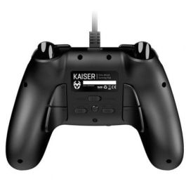 Krom NXKROMKSR Gamepad Gaming Elite con Cable para Competición - Joysticks Analógicos, Palancas Traseras Configurables PC, PS3, PS4