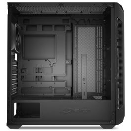 Sharkoon AK5G RGB Midi Tower Negro con Panel de Cristal Templado y 4 Ventiladores RGB Preinstalados
