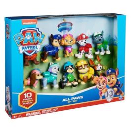 La Pat 'Patrouille - Figuras Multipack 10 - 10º cumpleaños La Pat' Patrulla - de 3 años