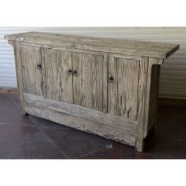 DKD Home Decor Aparador Antik China Natural Olmo Macizo 46 x 90 x 177 cm