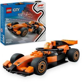 Lego City Juego de Construcción Coche McLaren Fórmula 1 con Piloto, para Niños 6+ Años