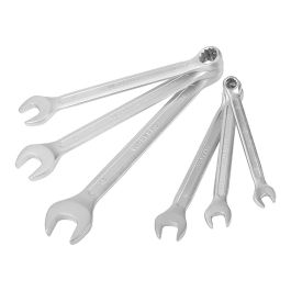 Workpro Llaves Combinadas CR-V, Juego de 6 Piezas, 8-18 mm, Tratadas Térmicamente, Acabado Cromado Arenado Workpro Llaves Combinadas CR-V, Juego de 6 Piezas, 8-18 mm, Tratadas Térmicamente, Acabado Cromado Arenado Precio: 17.5000001. SKU: B17H7KP82R