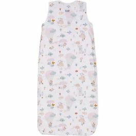 Tineo TIN3275051161100 Edredón de Verano Globos Ajustable Blanco