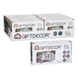 Reloj Espejo Blanco Giftdecor 15.7x7.7x1.5 cm, USB, ABS (12 Unidades) Reloj Espejo Blanco Giftdecor 15.7x7.7x1.5 cm, USB, ABS (12 Unidades)