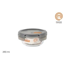 Inde Fiambrera Hermética Redonda 390 ml Masterchef - 13.7 x 6 x 13.7 cm (12 Unidades) Precio: 25.88999974. SKU: B1FQ8NMWX7
