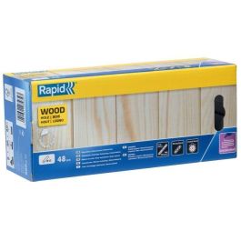 Rapid Pegamento en barra para madera 12 mm, alta calidad, 48 barras, ideal papel, cartón y corcho