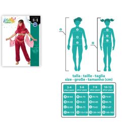 Disfraz para Niños 114821 Rojo (4 Piezas) 5-6 Años