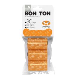 United Pets Recambio Bon Ton Regular Naranja 3 Rollos de 10 Bolsas Plástico Biodegradable Precio: 3.58999982. SKU: S6101732