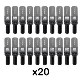 Omp Speed Juego De 20 Tornillos Con Protector De Aluminio De Colores M14x1.25 Llave De 17-19 Largo 28 mm Con Protector Plata OMPS09971402 Omp Speed Juego De 20 Tornillos Con Protector De Aluminio De Colores M14x1.25 Llave De 17-19 Largo 28 mm Con Protector Plata OMPS09971402