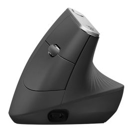 Logitech Ratón Ergonómico Vertical Avanzado Mx Inalámbrico 4000Ppp Diestro Recargable Negro Precio: 85.69000022. SKU: B1KHMHZAGD