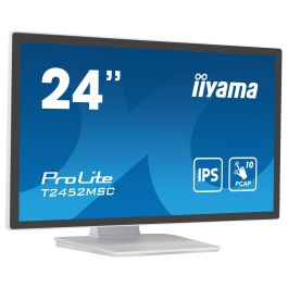iiyama T2452MSC-W1 Monitor Táctil 23.8 Pulgadas IPS Full HD 1920x1080 HDMI USB Blanco