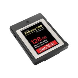 Sandisk Tarjeta Memoria Extreme Pro CFexpress 128 GB - Lectura 1700 MB/s, Escritura 1200 MB/s para 4K RAW