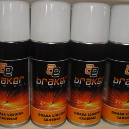Braker Spray Grasa Cadenas 400ml Braker Spray Grasa Cadenas 400ml Precio: 7.49999987. SKU: B194VBHEQF
