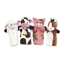 Peluche marioneta amigos de la granja melissa & doug set 4 piezas 36x6x24 cm - modelos surtidos Peluche marioneta amigos de la granja melissa & doug set 4 piezas 36x6x24 cm - modelos surtidos