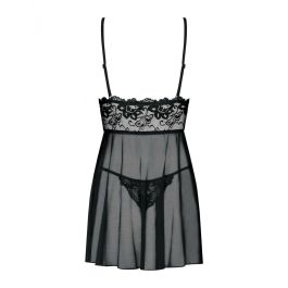 Picardías y Tanga Imperia (S/M) Obsessive Idillia babydoll Negro Picardías y Tanga Imperia (S/M) Obsessive Idillia babydoll Negro