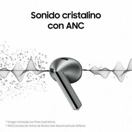Samsung SM-R530NZWAPHE Auriculares Bluetooth Galaxy Buds 3 Hi-Fi ANC Audio 360 con Estuche de Carga 6h Autonomía IP57 Blancos
