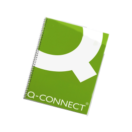 Q-connect Espiral 64 5:1 Blanco para Encuadernación de 6 mm, Caja de 200 Unidades