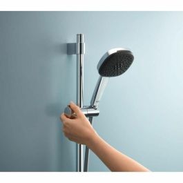 Grohe Set de ducha Vitalio Comfort 110 26096001 con rociador de 3 chorros, barra y flexo - Fácil selección - Ahorro de agua
