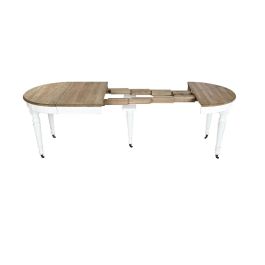 Mesa de Comedor Home ESPRIT Blanco Abeto 100 x 100 x 78 cm