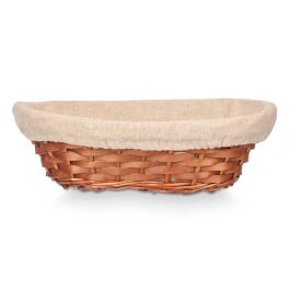 Cesta Ovalada Mimbre Madera Kipit 29X10CM (36 Unidades) Cesta Ovalada Mimbre Madera Kipit 29X10CM (36 Unidades)
