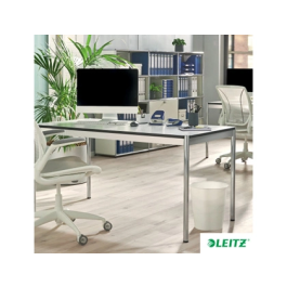 Leitz Archivador de Palanca 180º DIN A4 Maxi Polipropileno Lomo 80 mm Azul