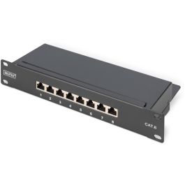 Digitus Patchpanel 1U 8-Port Cat6 ClassE apantallado RJ-45 negro para montaje en rack Precio: 36.88999963. SKU: B1KDC8YCS3