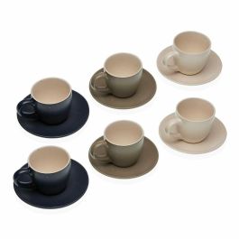 Juego de 6 Tazas con Plato Versa Tashi Gres Precio: 38.89000016. SKU: B1KL2R4TLK