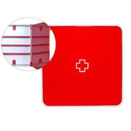 Paperflow Botiquín Organizador de Plástico para Medicinas, 3 Estantes, Rojo, 320x70x320 mm Precio: 66.68999942. SKU: B1HWYLF36P