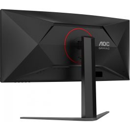 AOC CU34G4Z Monitor Gaming 34" Curvo Fast VA Wide Quad HD 3440x1440 1ms 240Hz 2xHDMI DisplayPort USB Negro/Rojo