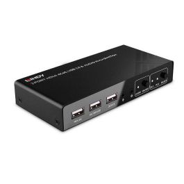 Lindy 2 Port HDMI 4K60, USB 2.0 and Audio KVM Switch Lindy 2 Port HDMI 4K60, USB 2.0 and Audio KVM Switch