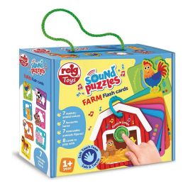 Puzzle eva tarjetas granja con sonidos y voces reales de animales Precio: 9.89000034. SKU: S2425162