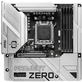 MSI B650M PROJECT ZERO B650.AM5.mATX.DDR5 - Placa Base AMD AM5, DDR5, Micro ATX, Wi-Fi 6E, Bluetooth 5.3