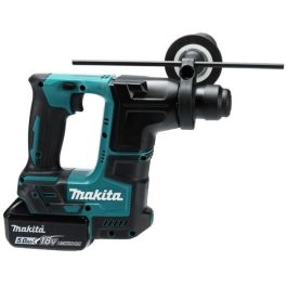 Makita DHR171RAX3 Taladro Percutor Inalámbrico SDS Plus 18V 1.2J - Negro/Azul, Incluye Funda de Transporte