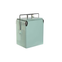 DKD Home Decor Nevera Portátil de 17 Litros para Jardín y Terraza de Metal y PVC, Azul Celeste, 24x43x32 cm Precio: 64.6900001. SKU: B1JQ5A5DZM