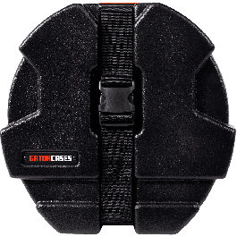 Gator Estuche para Tom 10" x 08" Negro Plástico Moldeado Terciopelo 2.36kg GC-1008