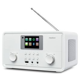 Medion MED1717434079310 Radio por Internet DAB+ Bluetooth 2 x 10 W RMS Blanco