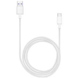 Huawei AP71 / HL-1289 Cable de Carga Rápida y Datos Tipo-C USB-A a USB-C de 1m, Blanco - BULK Precio: 17.5000001. SKU: B19PLTMGLT