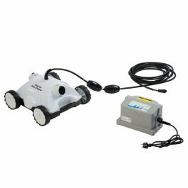 Ubbink Robotclean 1 Limpiador de Piscinas Eléctrico para hasta 6x10m, Filtro 2 micras, Cable 12m