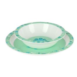 Set De Platos Cubiertos Y Vaso Safta Preescolar 260x260x90 mm Set De Platos Cubiertos Y Vaso Safta Preescolar 260x260x90 mm