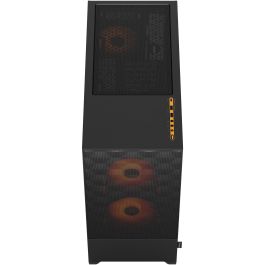Fractal Design Pop Air RGB Orange Core TG Clear Tint Torre PC ATX Naranja/Negro, Vidrio Templado, Iluminación Multi
