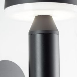 Brilliant BRI4004353437878 Aplique de exterior Magua LED Solar 3,7W Metal y Plástico Negro Brilliant BRI4004353437878 Aplique de exterior Magua LED Solar 3,7W Metal y Plástico Negro