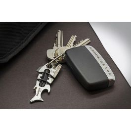 True Multiherramienta Sharkey 12 en 1: Destornilladores, Abrebotellas, Abrelatas, Lima, Tijera, Sierra y Más