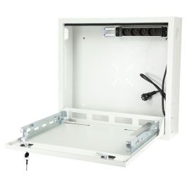 Lanview Armario Rack 19 pulgadas 1U para Grabador DVR NVR Videovigilancia Montaje Pared Slim Seguridad Doble Cerradura VESA Gris Precio: 99.50000005. SKU: B1E7ZAXJ6W